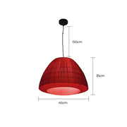 Fairford Span Metal Dome Pendant Light — gallery image 9
