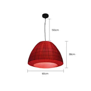 Fairford Span Metal Dome Pendant Light — gallery image 11