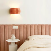 Greenwood Span Resin Ribbed Wall Sconce — gallery image 21