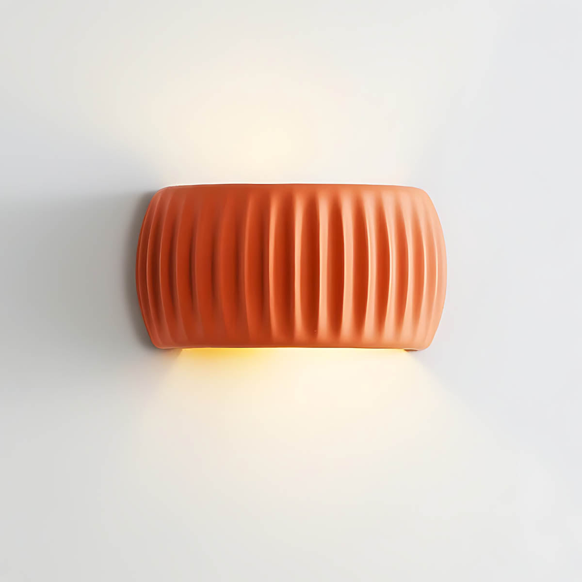 Greenwood Span Resin Ribbed Wall Sconce — gallery image 22