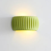 Greenwood Span Resin Ribbed Wall Sconce — gallery image 17