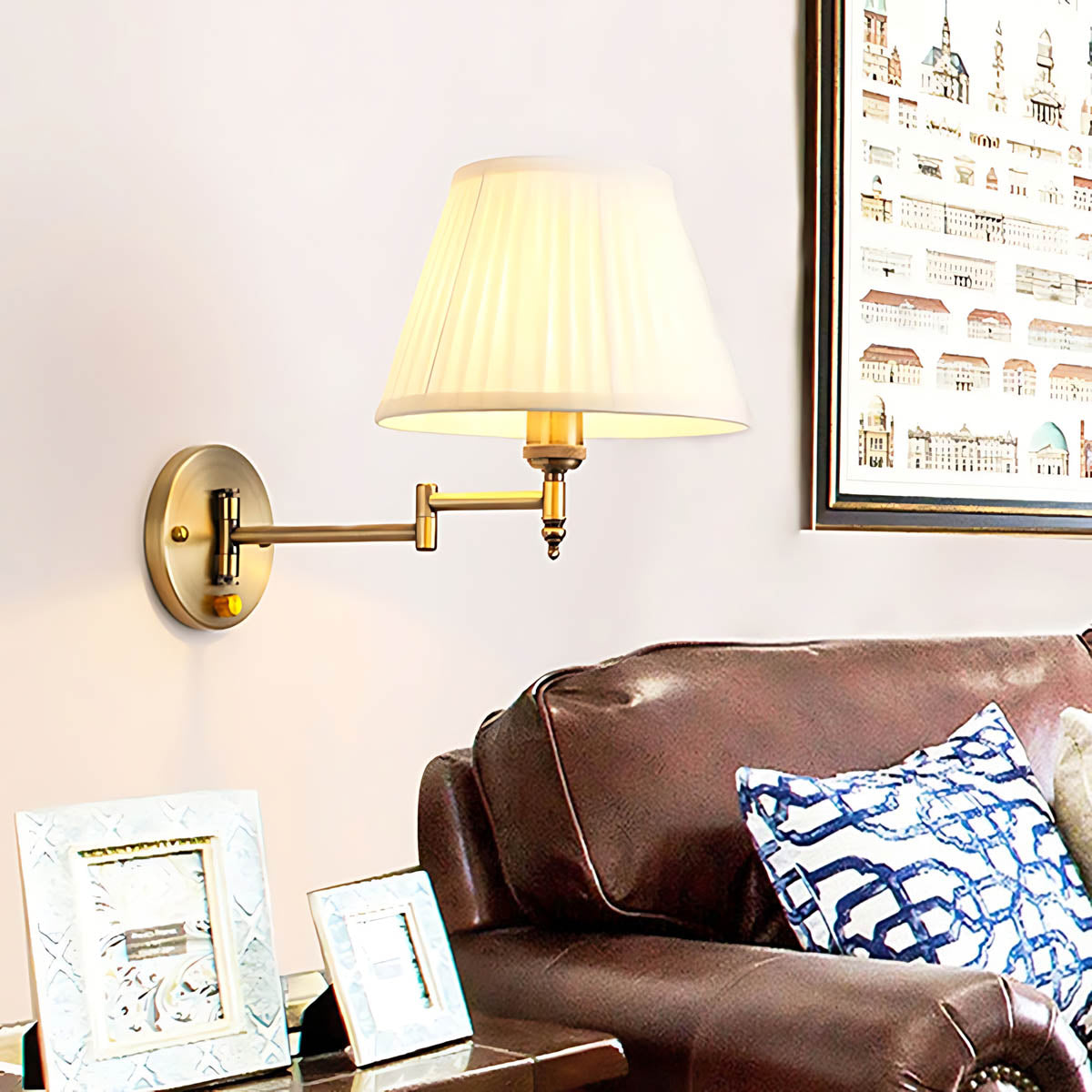 Acorn Span Iron Wall Sconce — gallery image 5