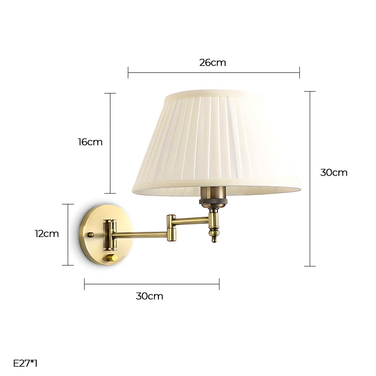 Acorn Span Iron Wall Sconce — gallery image 15