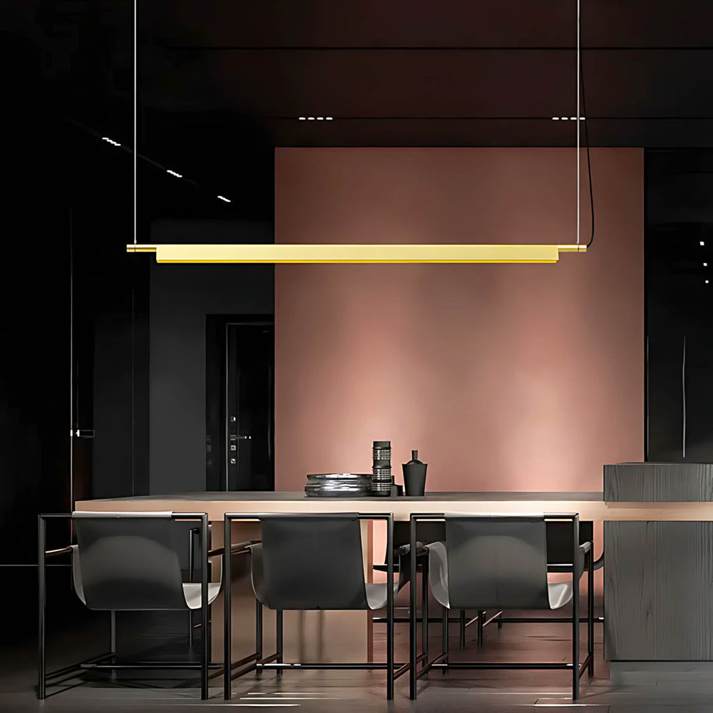 Eversley Span Aluminum Linear Pendant Light — gallery image 4