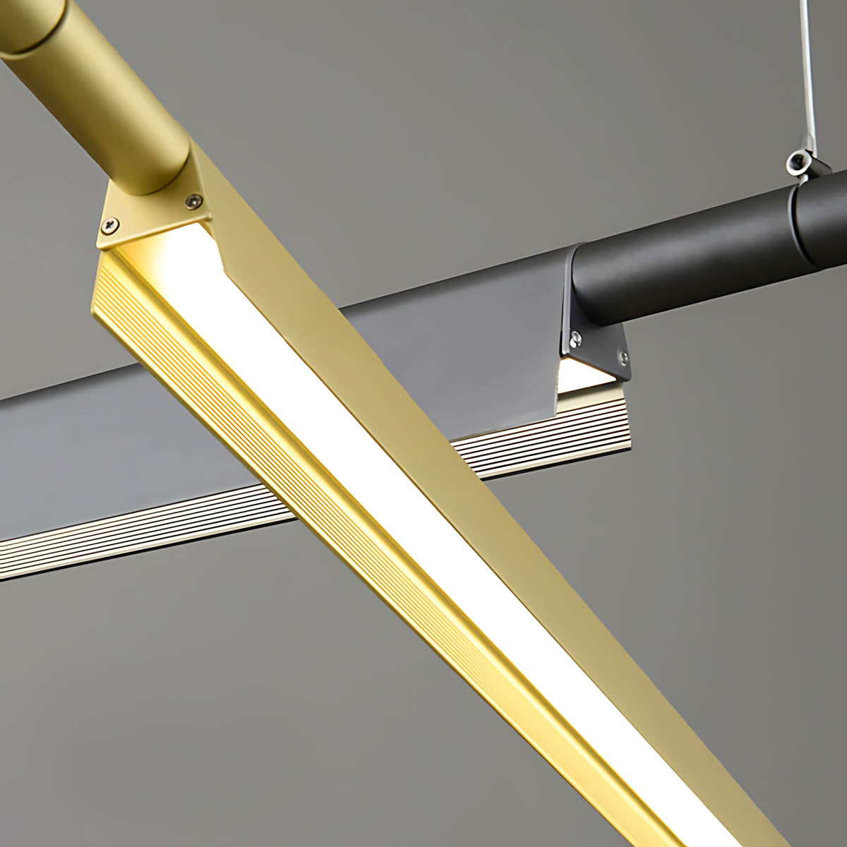 Eversley Span Aluminum Linear Pendant Light — gallery image 15