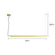 Eversley Span Aluminum Linear Pendant Light — gallery image 17