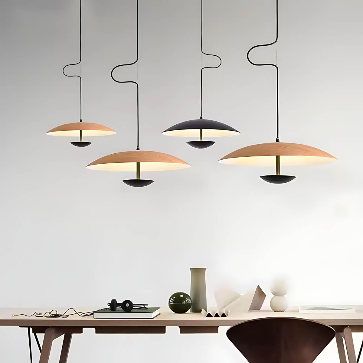 Greystone Span Acrylic Pendant Light — gallery image 4