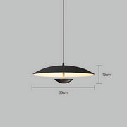 Greystone Span Acrylic Pendant Light — gallery image 10
