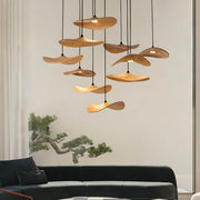 Foxglove Span Wood Chandelier — gallery image 2