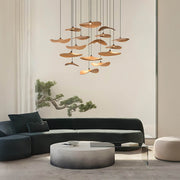 Foxglove Span Wood Chandelier — gallery image 4
