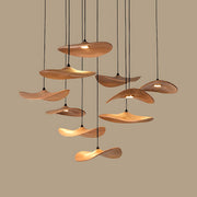 Foxglove Span Wood Chandelier — gallery image 24