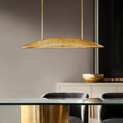 Blackthorn Span Brass Linear Chandelier — gallery image 13
