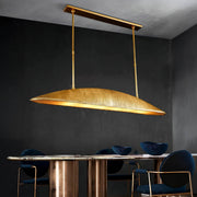 Blackthorn Span Brass Linear Chandelier — gallery image 2