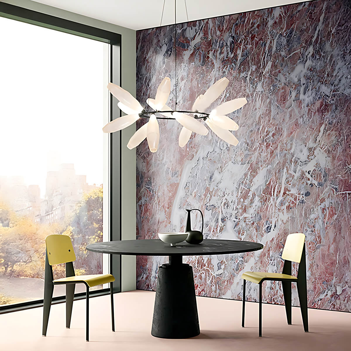 Huckleberry Span Glass Linear Chandelier — gallery image 3