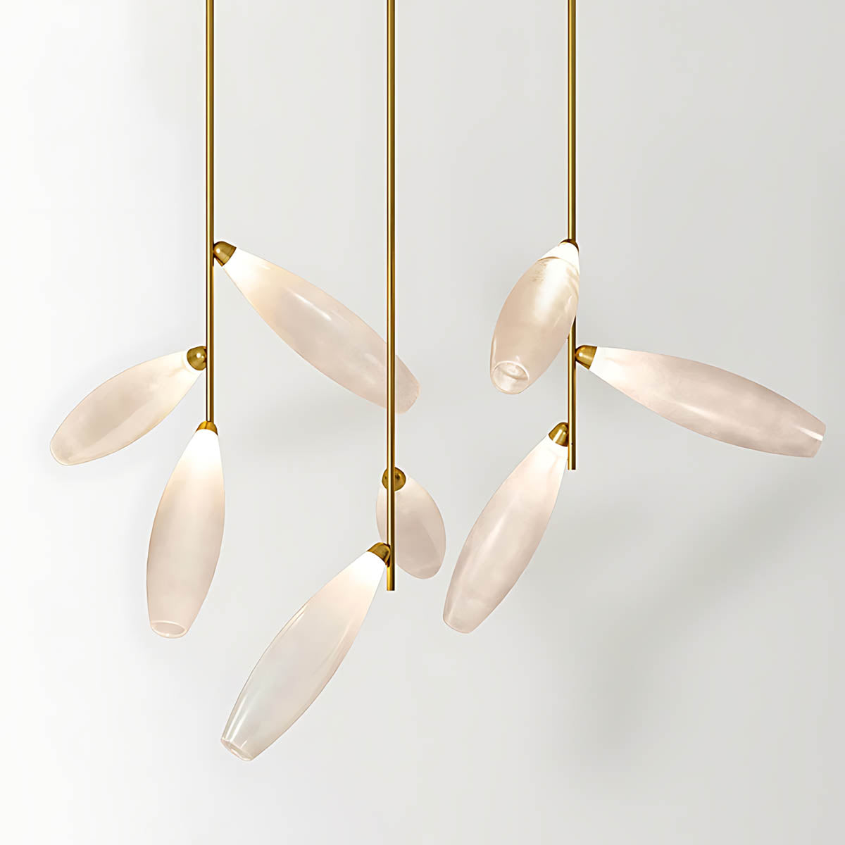 Huckleberry Span Glass Linear Chandelier — gallery image 11