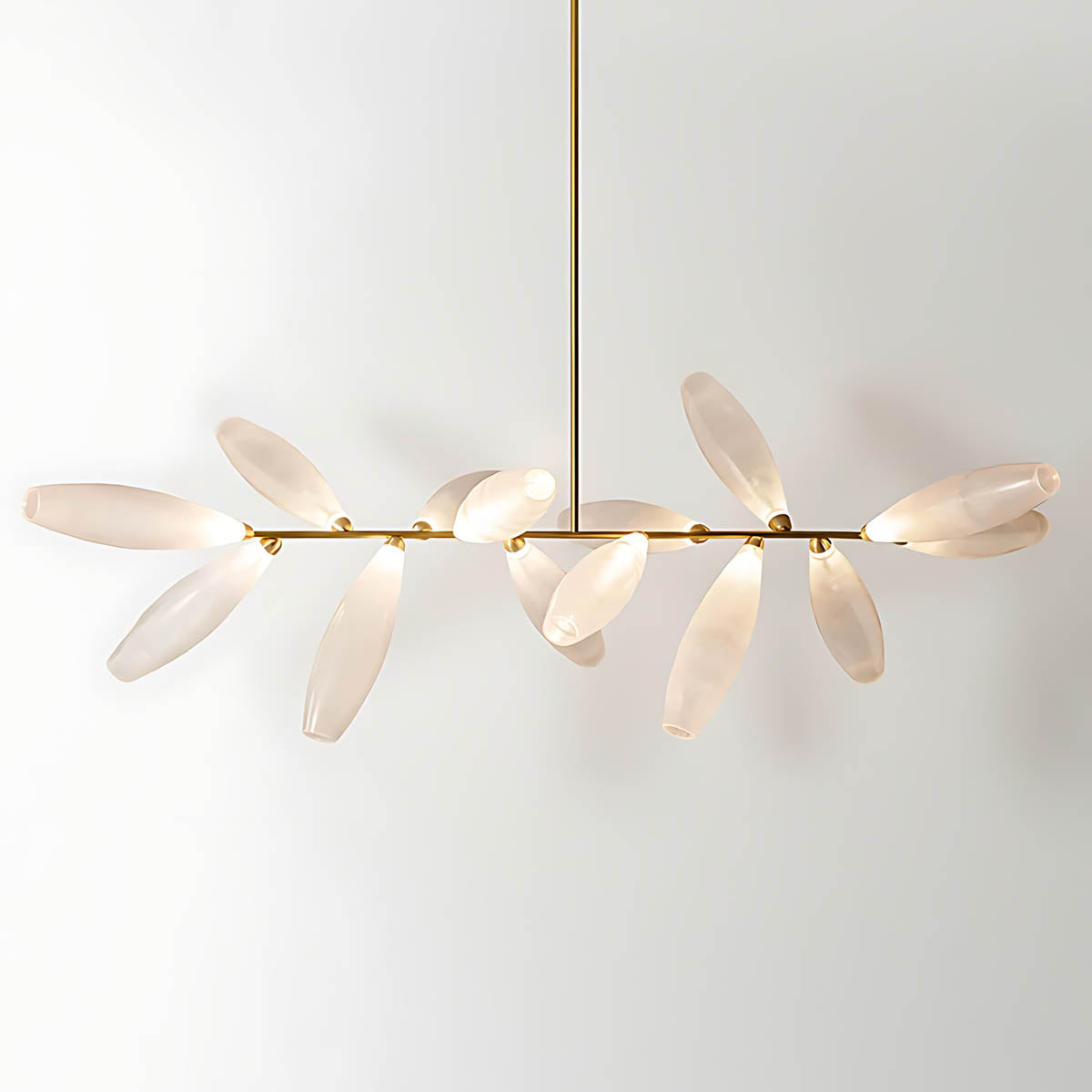 Huckleberry Span Glass Linear Chandelier — gallery image 12