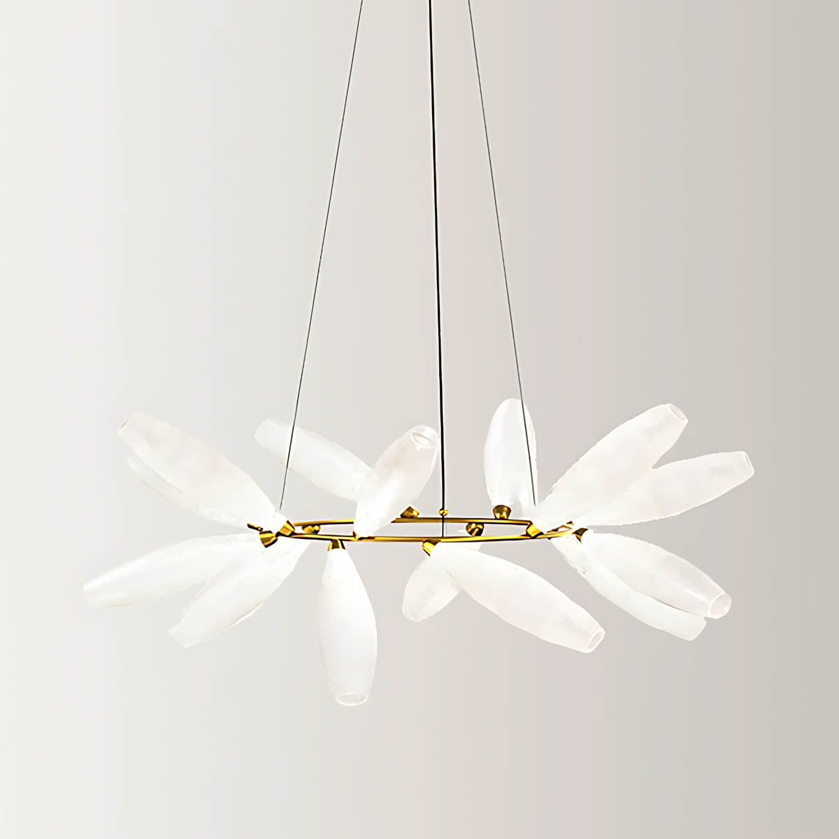 Huckleberry Span Glass Linear Chandelier — gallery image 16