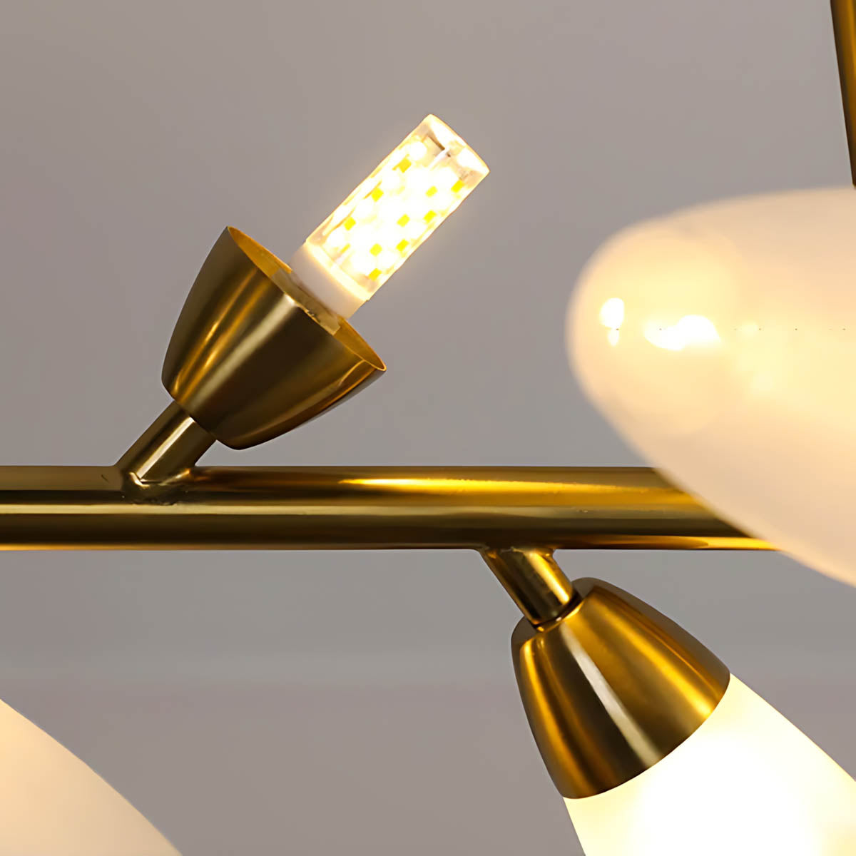 Huckleberry Span Glass Linear Chandelier — gallery image 17