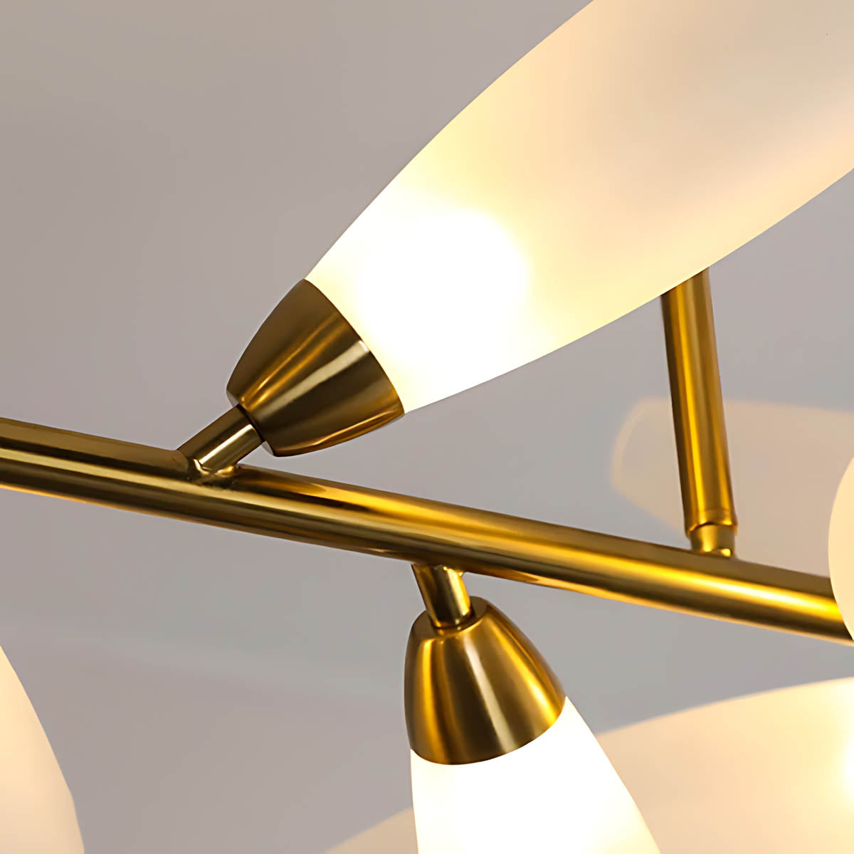 Huckleberry Span Glass Linear Chandelier — gallery image 18