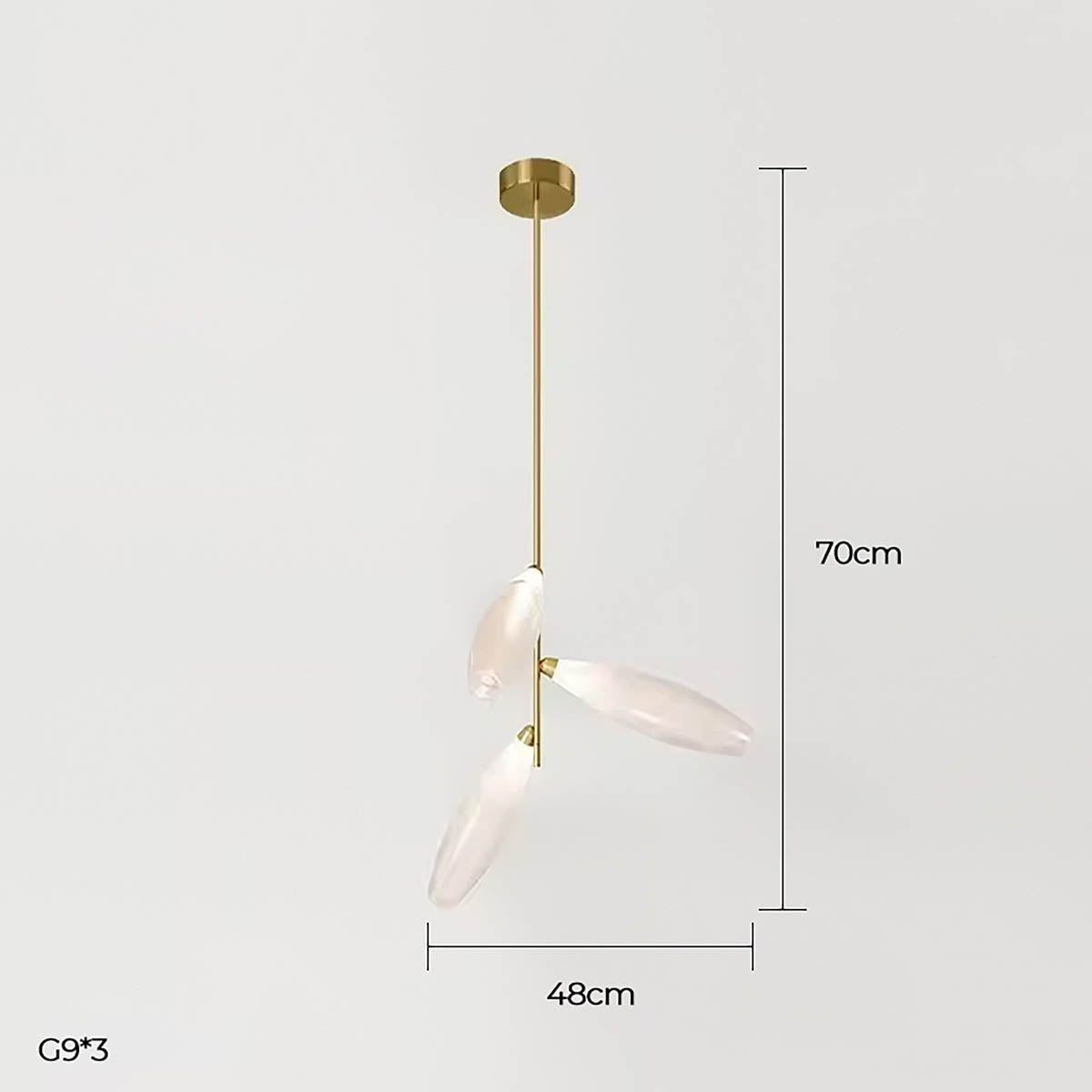 Huckleberry Span Glass Linear Chandelier — gallery image 20