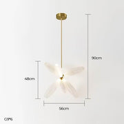 Huckleberry Span Glass Linear Chandelier — gallery image 29