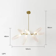 Huckleberry Span Glass Linear Chandelier — gallery image 26