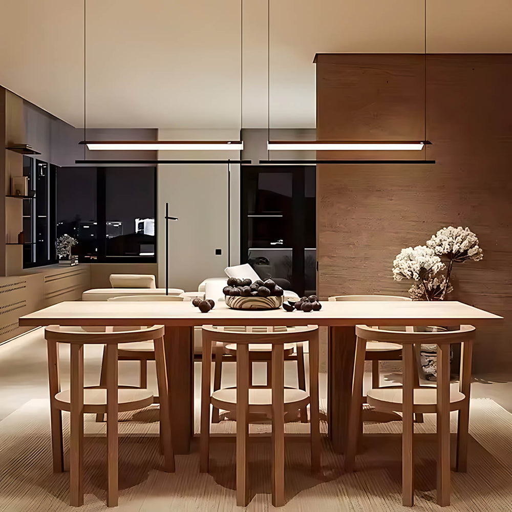 
Larchwood Span Lustre linéaire en fer — photo 4