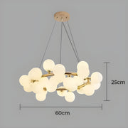 Brier Drop Glass Chandelier — Open Box — gallery image 4