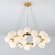 Brier Drop Glass Chandelier — Open Box — gallery image 2