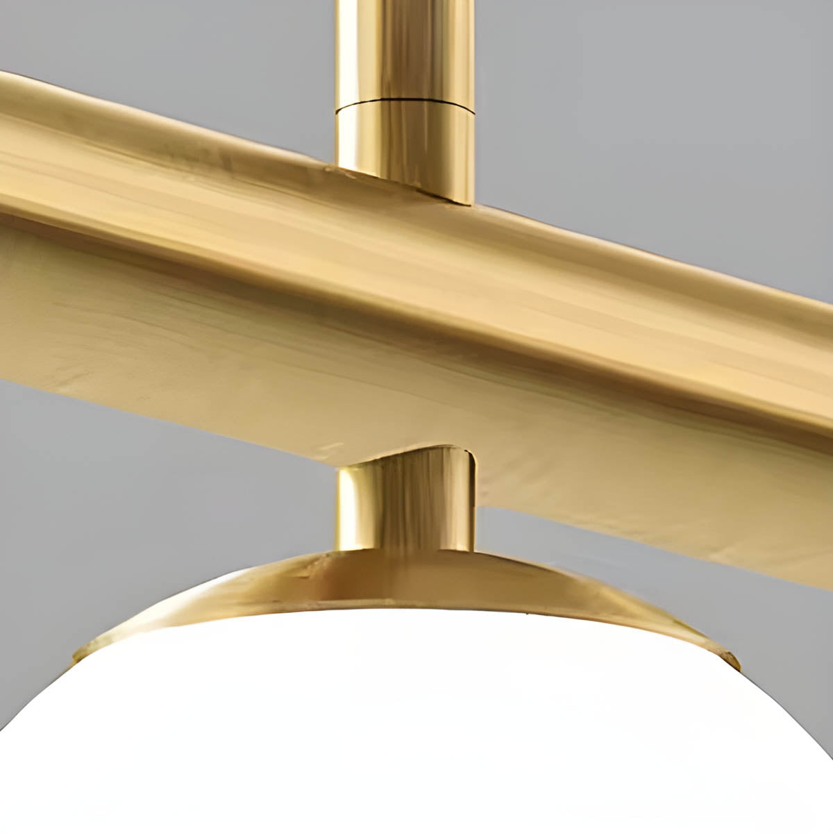 Mapledale Span Glass Linear Pendant Light — Open Box — gallery image 3