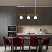 Mapledale Span Glass Linear Pendant Light — Open Box — gallery image 2