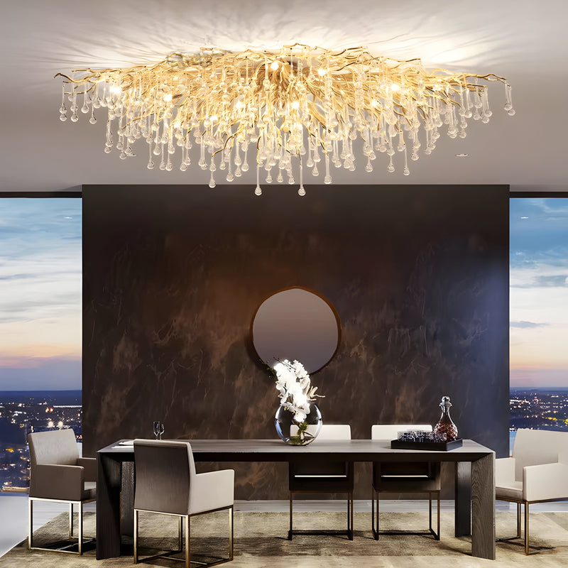 Ashford Prism Crystal Chandelier — Open Box — gallery image 1