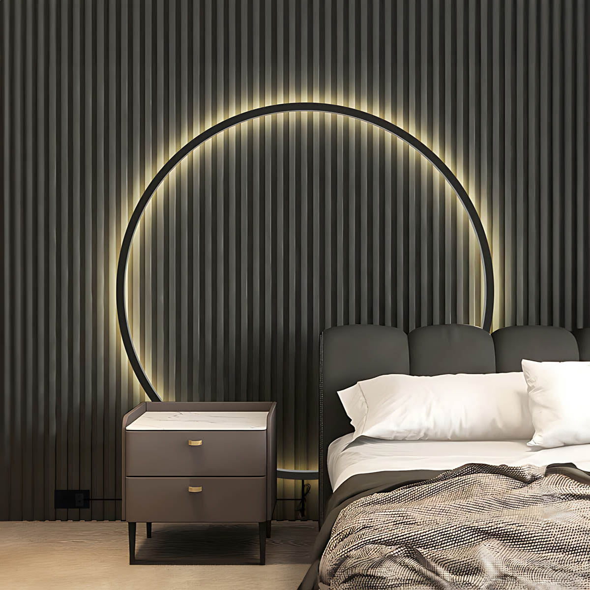 Fenwick Cove Aluminum Wall Sconce — Open Box — gallery image 3