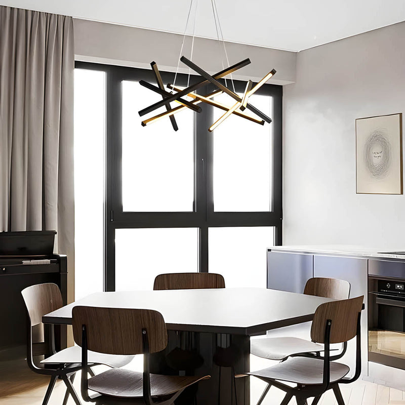 Silverwood Span Acrylic Pendant Light — Open Box — gallery image 1