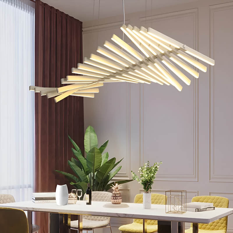 Kestrel Fold Adjustable Ceiling Chandelier — gallery image 8