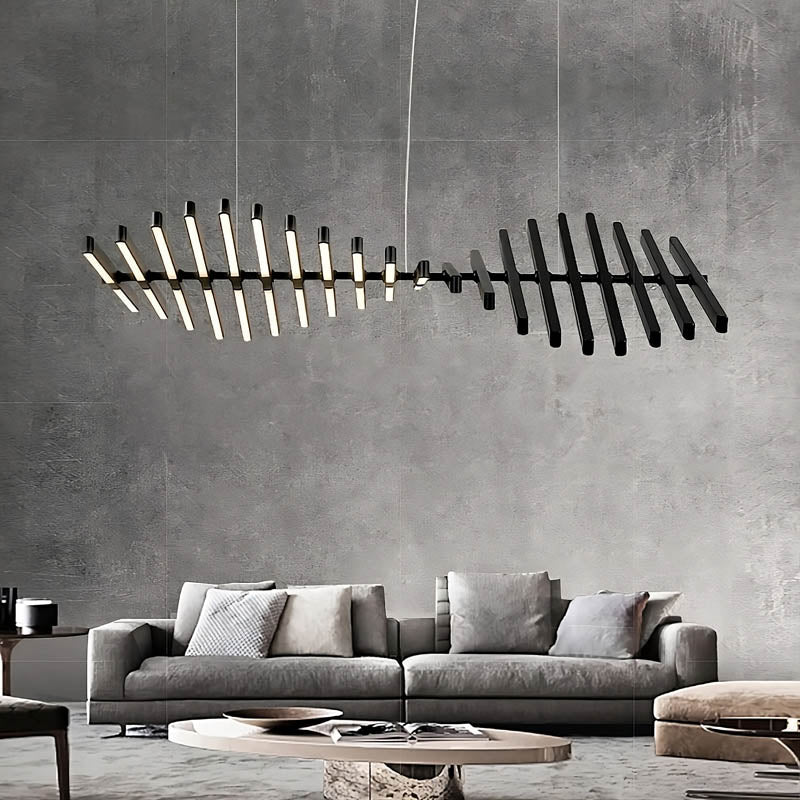 Kestrel Fold Adjustable Ceiling Chandelier — gallery image 2