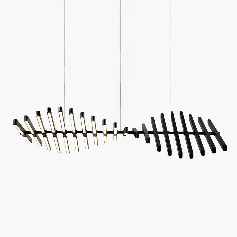 Kestrel Fold Adjustable Ceiling Chandelier — gallery image 1