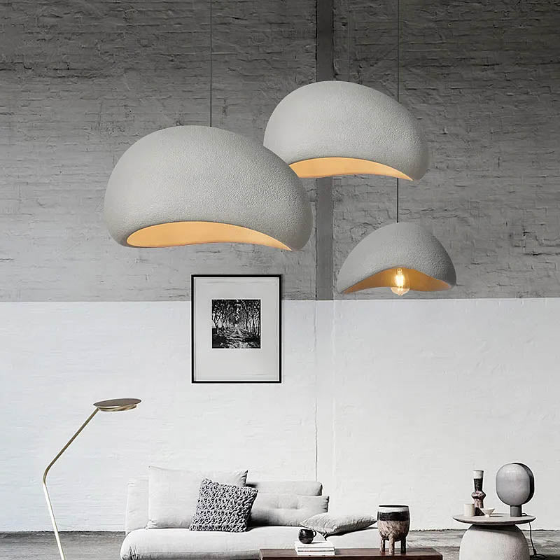 Kestrel Form Sculptural Polymer Pendant Light — gallery image 10