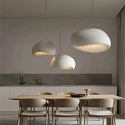 Kestrel Form Sculptural Polymer Pendant Light — gallery image 2