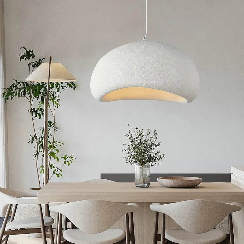 Kestrel Form Sculptural Polymer Pendant Light — gallery image 7