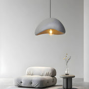 Kestrel Form Sculptural Polymer Pendant Light — gallery image 4
