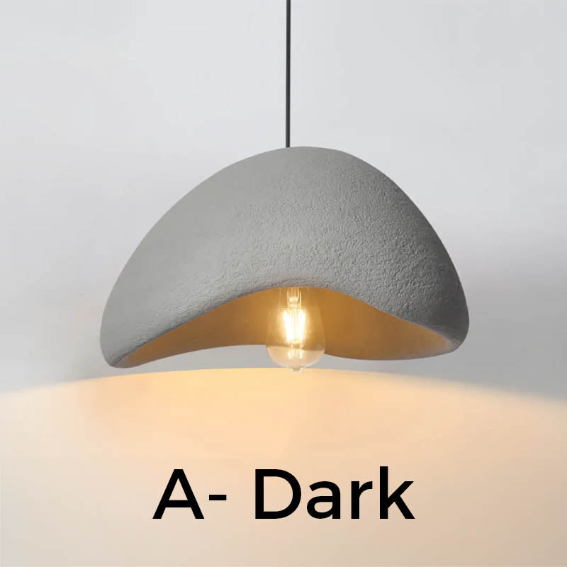 Kestrel Form Sculptural Polymer Pendant Light — gallery image 12