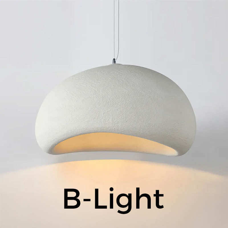 Kestrel Form Sculptural Polymer Pendant Light — gallery image 13