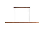 Hollis Beam Linear Wood LED Pendant Light — gallery image 12
