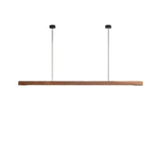 Hollis Beam Linear Wood LED Pendant Light — gallery image 13