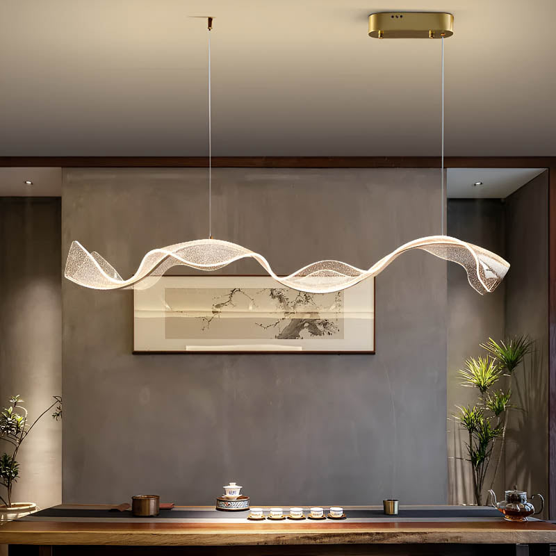 Bracken Span Acrylic LED Ceiling Light — gallery image 6