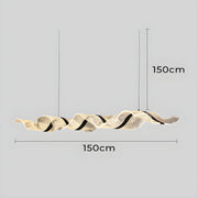 Bracken Span Acrylic LED Ceiling Light — gallery image 20