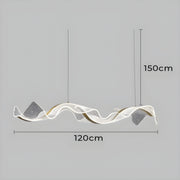 Bracken Span Acrylic LED Ceiling Light — gallery image 22