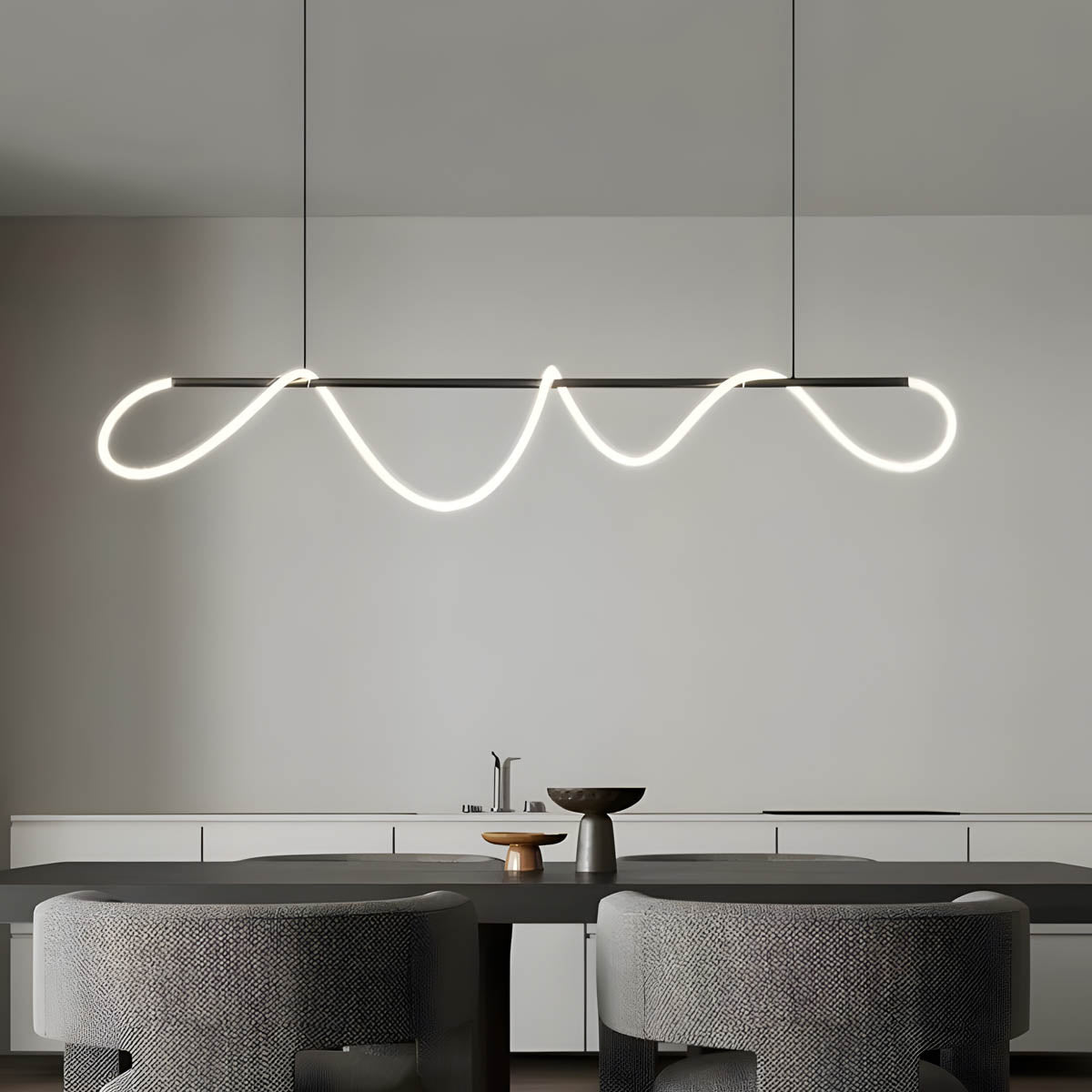 Alder Cove Iron Chandelier — gallery image 2
