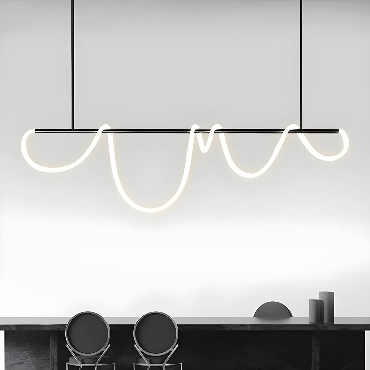 Alder Cove Iron Chandelier — gallery image 12